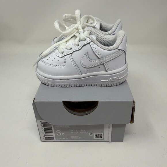 Nike Other - NIB Nike Kids‎ Baby AF1 White 3c